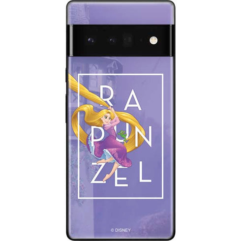 Disney Princess Rapunzel and Pascal Google Pixel 6 Pro Skin